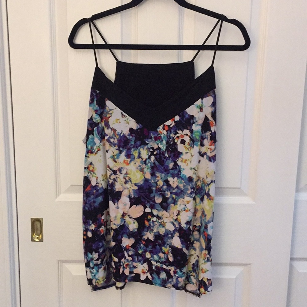 Floral Racerback Blouse